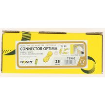 Raccord d'ossature métallique Connector Optima - boîte de 25 pcs