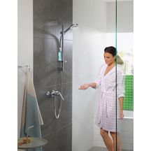 Ensemble barre de douche 65cm Crometta Vario 2 jets avec porte-savon 26553400