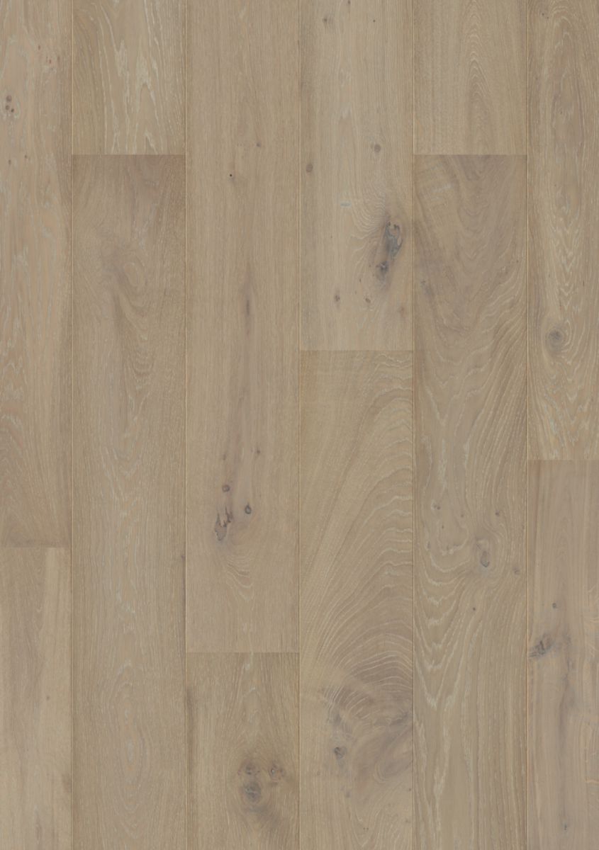 Parquet contrecollé Cascada - chêne clair tempête extra mat - 190x1820 mm - ép. 13 mm