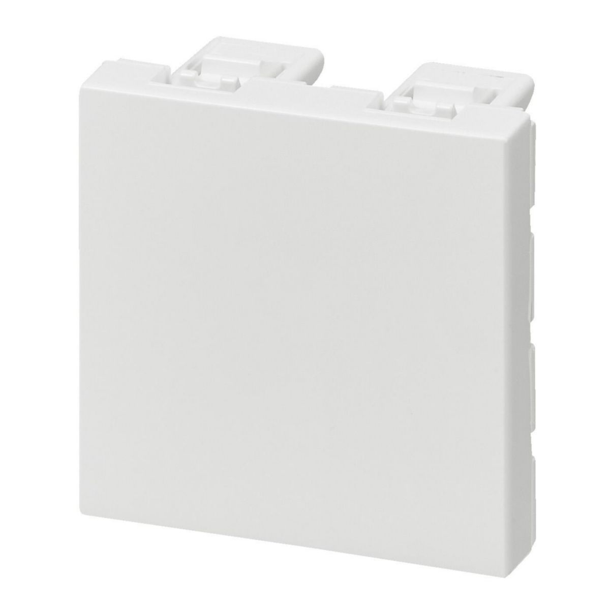 Obturateur Mosaic - Blanc - 2 modules. Legrand  Réf 099671