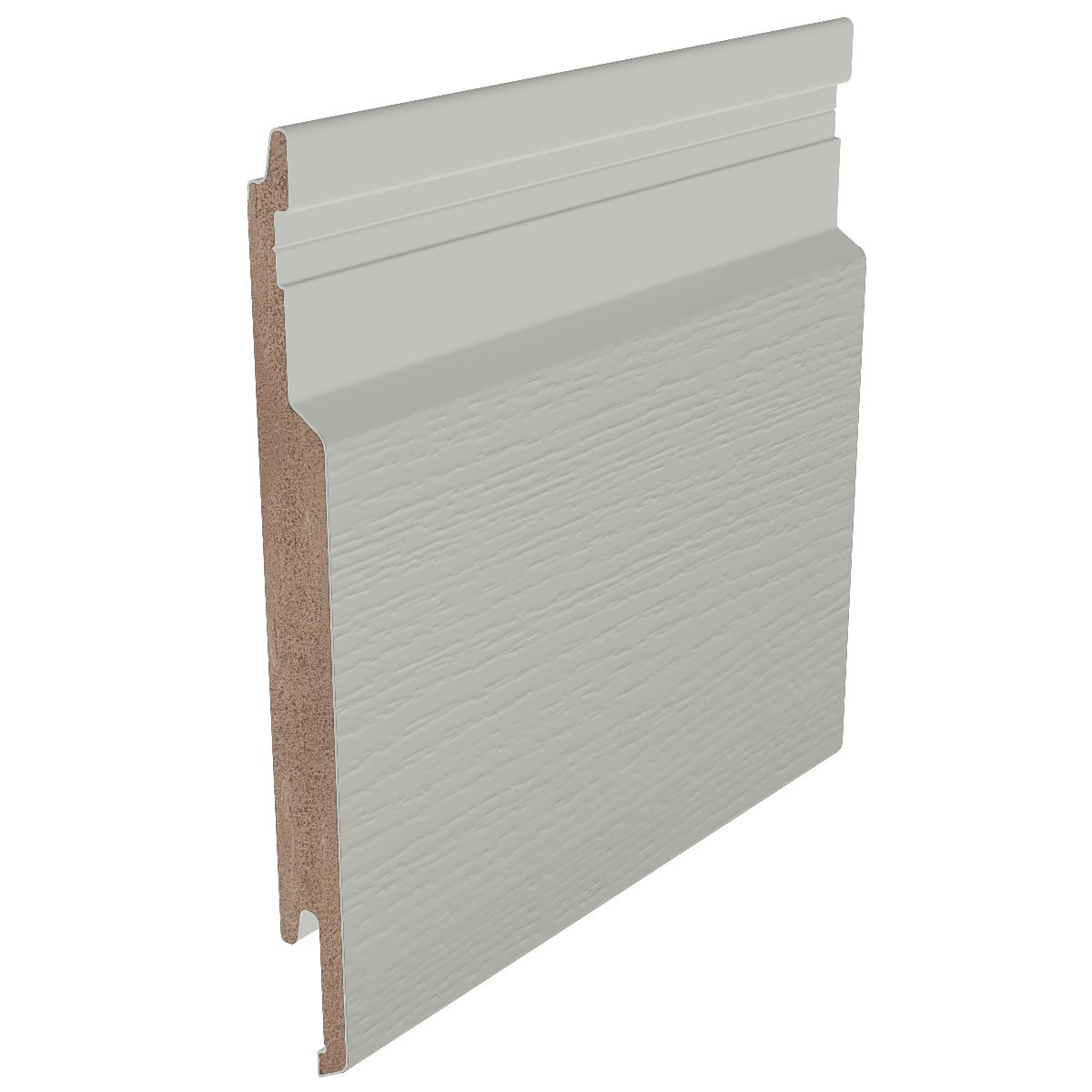 Clin de bardage composite X-Wood Urban clic - brume - 16x143 mm - L. 3,2 m