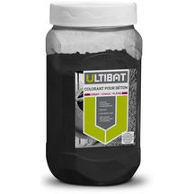 Colorant pour béton, ciment, chaux, plâtre - noir - ULTIBAT pot de 750g