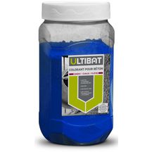 Colorant pour béton, ciment, chaux et plâtre - bleu - ULTIBAT pot de 550 g