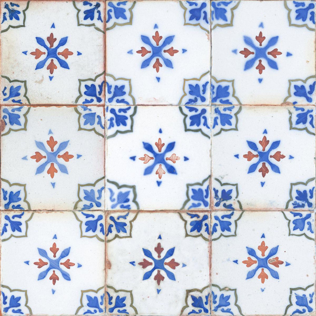 Mosaïque intérieure grès émaillé FS Mirambel-b - bleu - 33x33 cm