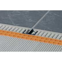 Joint de fractionnement gris Schlüter- DILEX-BWS PVC/CPE souple H. 10 mm x L. 2,5 m