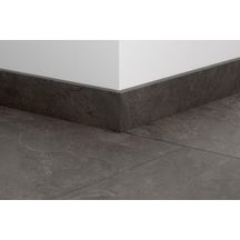 Plinthe standard à bords droits pour sol stratifié 5493 - grey slate - L. 2,4 m - 12x58 mm