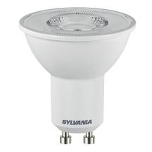 Lampe LED à réflecteur RefLED ES50 - 6,2 W - 450 lm - 4000 K - culot GU10 - corps blanc - angle faisceau 110°