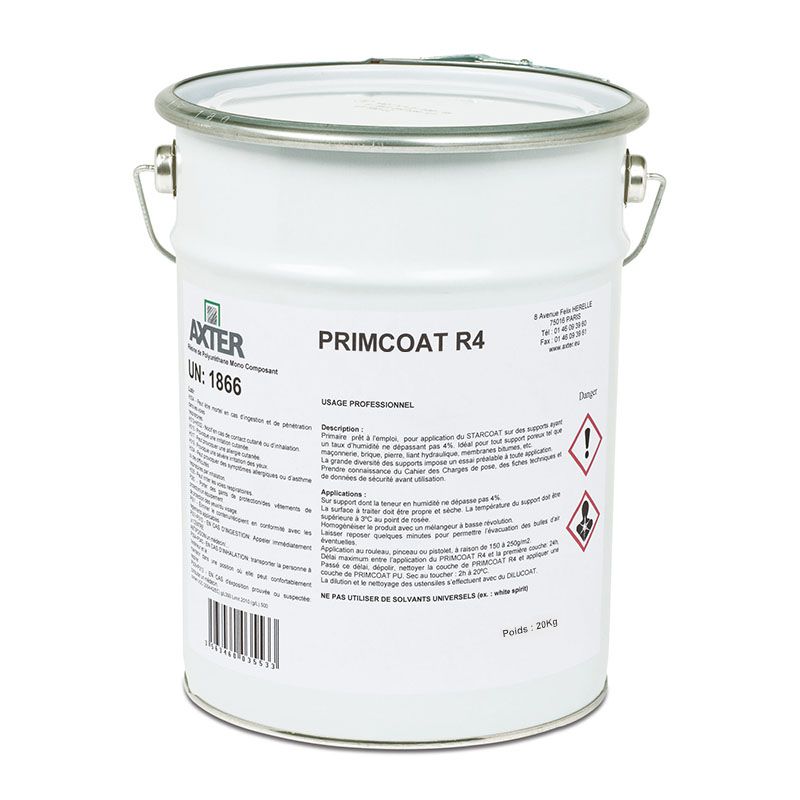 Primaire d'imprégnation Primcoat Pro R4 - bidon de 20 kg