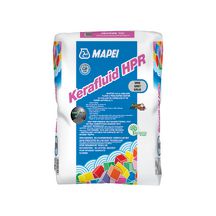 Mortier colle fluide Mapei Kerafluid HPR gris haute performance sans poussière sac 25kg 2192225