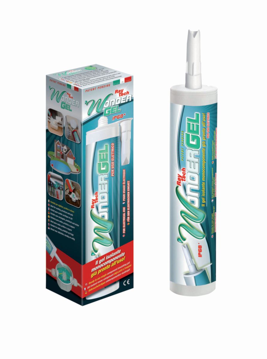 Gel d'étanchéité isolant mono-composant Wondergel - tube de 280 ml