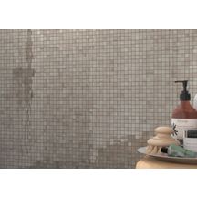 Faïence murale Trend Mosaico 121 - ton taupe - 33x33 cm - ép. 8 mm