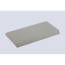 Dessus de mur plat 50x28cm gris