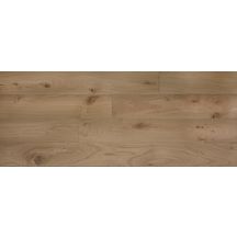 Parquet bois massif Harmonie Standing - chêne blanc brut huilé - choix rustique - 400/1800x180 mm - ép. 20 mm