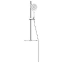 Ensemble de douche Alterna PLENITUDE 2 douchette à main ø 120 mm 3 jets avec barre de douche inox et flexible de douche chromé