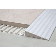 Profilé Schlüter-RENO-RAMP-AE - aluminium naturel anodisé mat - H. 12,5 mm - L. 2,50 m - l. 64 mm