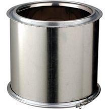 Élément droit pour conduit de cheminée Inox-Galva - Ø 230 mm - L. 0,25 m