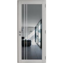 G1.Porte d'entrée Mixte Bois/aluminium 67 Modèle Mérion