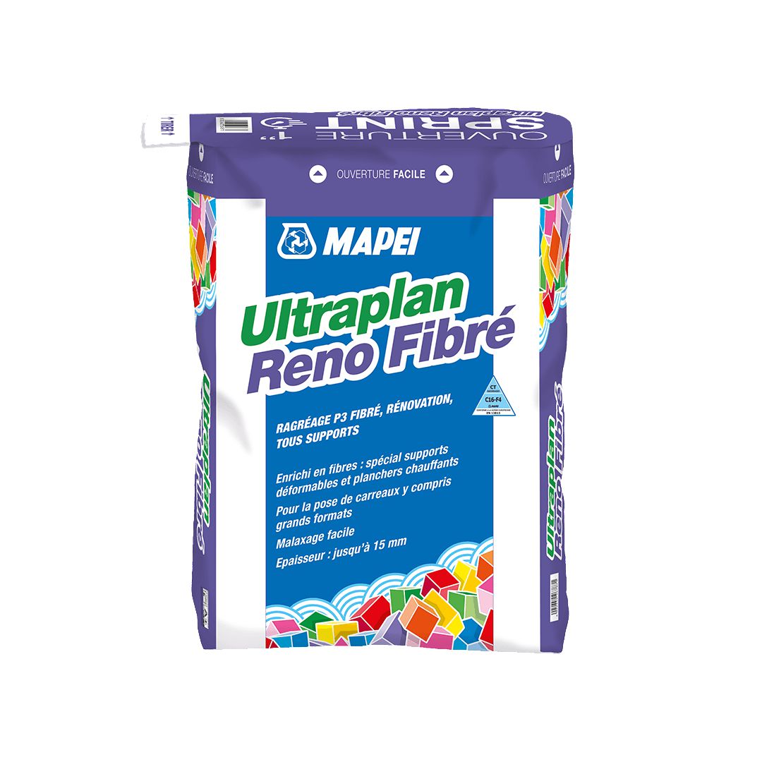 Ragréage fibré Ultraplan reno fibre sac de 25 kg 1495825