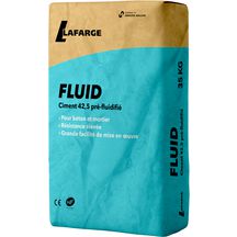 Ciment pré fluidifié Fluid - sac de 35 kg