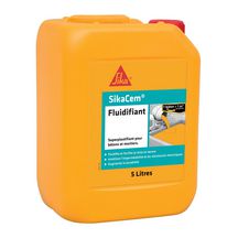 Superplastifiant pour béton et mortier Sikacem Fluidifiant - bidon de 5 l