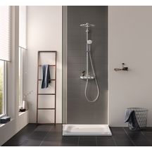 Colonne de douche avec mitigeur thermostatique Euphoria SmartControl System 310 Duo Chromé 26507000