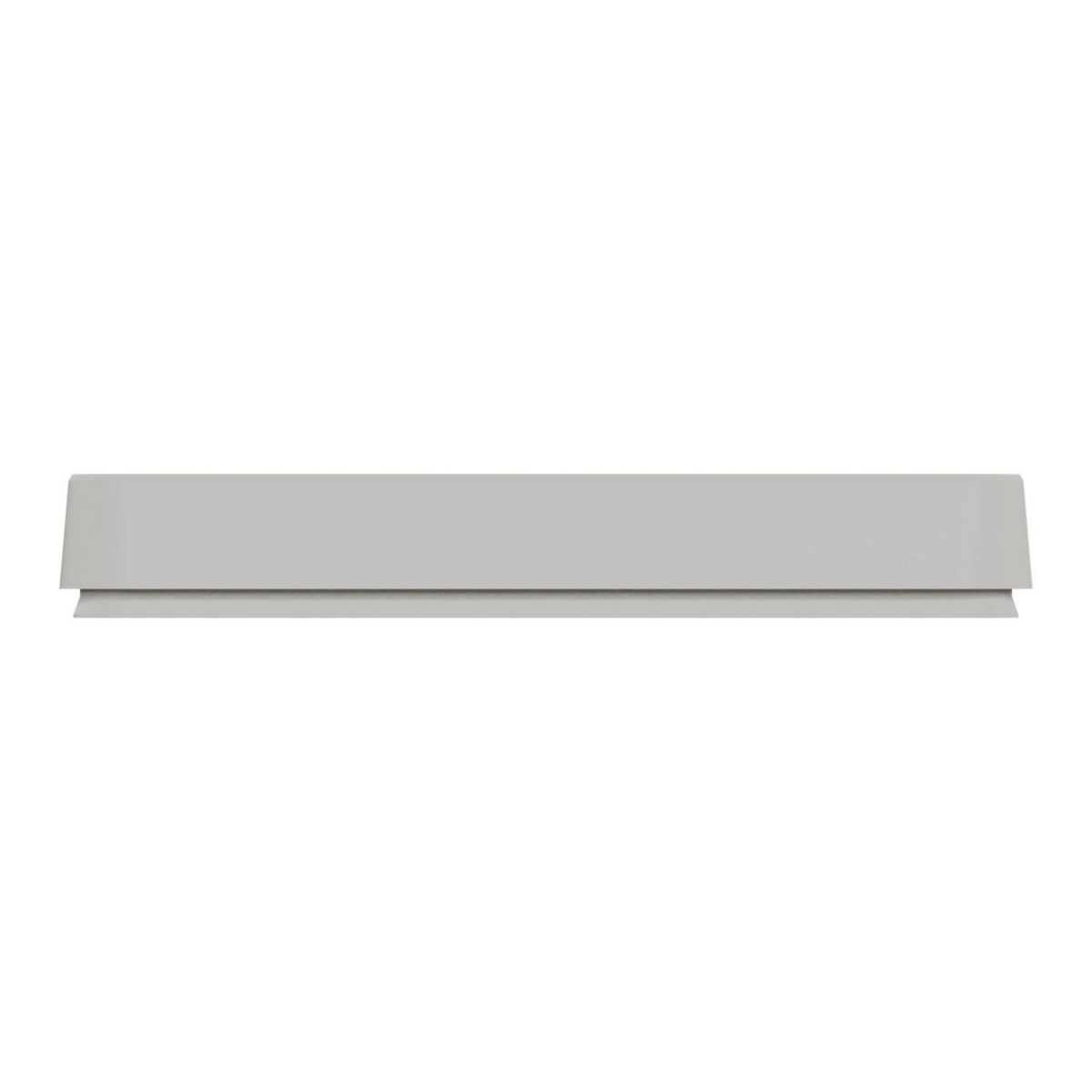 Cadre horizontal Mureva Styl - 2 postes - encastré - IP55 - IK08 - blanc