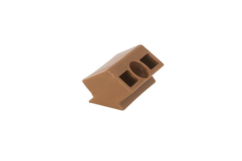 Clip de fixation Profix 2 pour terrasse Thermowood - 14,3x19x30 mm - sachet de 200 pcs