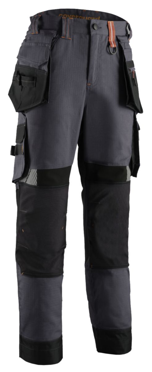 Pantalon anthracite-citrouille Cristobal taille L Réf. 5CRP15000L