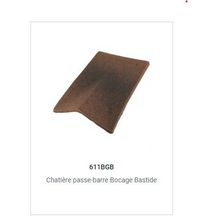 Chatière passe-barre Bocage Bastide 611 BGB - terre cuite - ton Manoir - Ø 130 mm