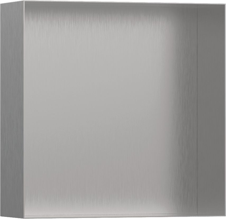 Niche murale 30 x 30 x 10 cm avec cadre ouvert aspect acier : Réf : 56073800