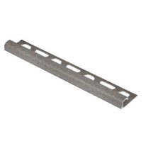 Profilé angle sortant Schlüter-RONDEC-RO110TSSG - aluminium - finition gris pierre structuré - H. 11 mm - L. 2,5 m