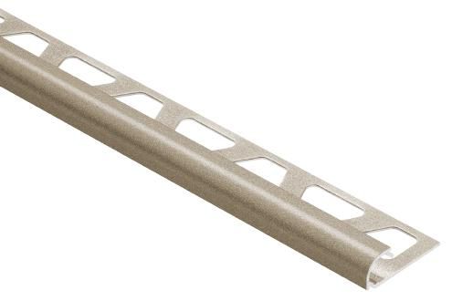 Profilé en aluminium structuré Rondec TS pour angle sortant hauteur 11mm 2,5m réf. RO110TSB