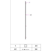 Profilé de compensation pour parois Alterna Design