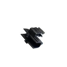 Clip de fixation pour profilé de finition clipsable - PP noir - 35x26,6x26,1 mm