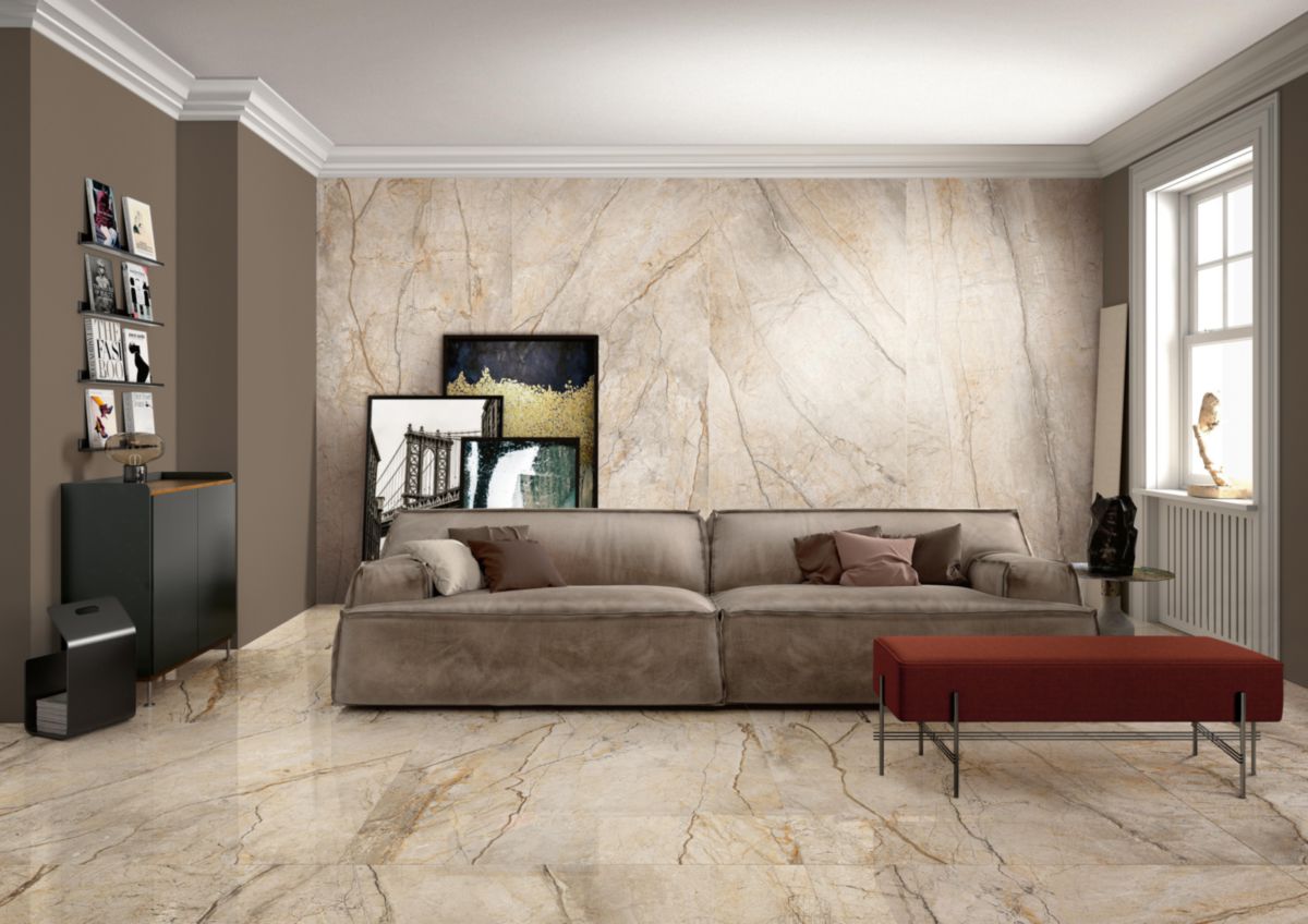 Grès cérame Imola The Room San pedro lappato rectifié 60 x 120 cm SAN PE6 12 LP