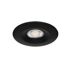 Encastré Aspen - IP20/65 - pour volume 1 des salles d'eau - recouvrable - aluminium noir - fixe - Led 5 W - 450 lm - température de couleur réglable 3000 K ou 4000 K (CCT) - dimmable Réf. 51224