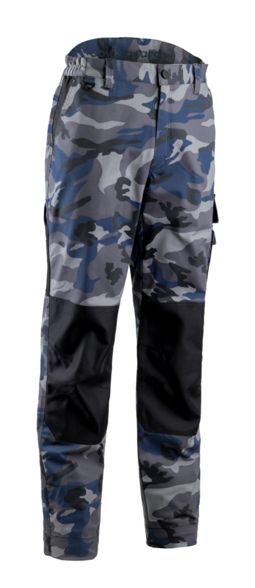 Pantalon camouflage Kammo - bleu/gris - 270g/m² - taille 2XL