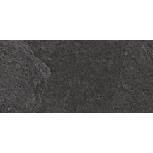 Carrelage sol/mur extérieur Realstone Slate - grès cérame structuré - teinte black - 30x60 cm - ép. 10 mm