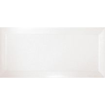 Faïence murale Metro Project MPT20901 - white - 10x20 cm