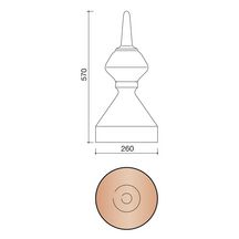 Poinçon nuagé pour Actua, Duplex, Vauban 2, Prima, Méga, Standard, Jura Nova , JPV 2 et Opalys KOR M0005960