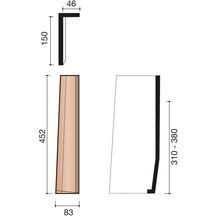 Rive individuelle gauche nuage pour Actua KOR MACT7060