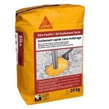 Mortier rapide Sika FastFix-60 Scellement Facile - sac de 20 kg