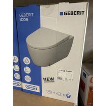 Pack WC suspendu iCon Rimfree avec abattant à fermeture ralentie et déclipsable Réf. 501.664.00.1