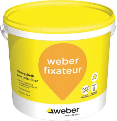 Primaire d'accrochage monocouche weber fixateur (ex Ibofix) - seau de 20 kg