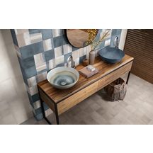 Lavabo matter blue   Réf. 225777