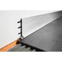 Profilé DESIGNBASE-SL aluminium naturel anodisé mat 2,5m réf. DBSL80AE