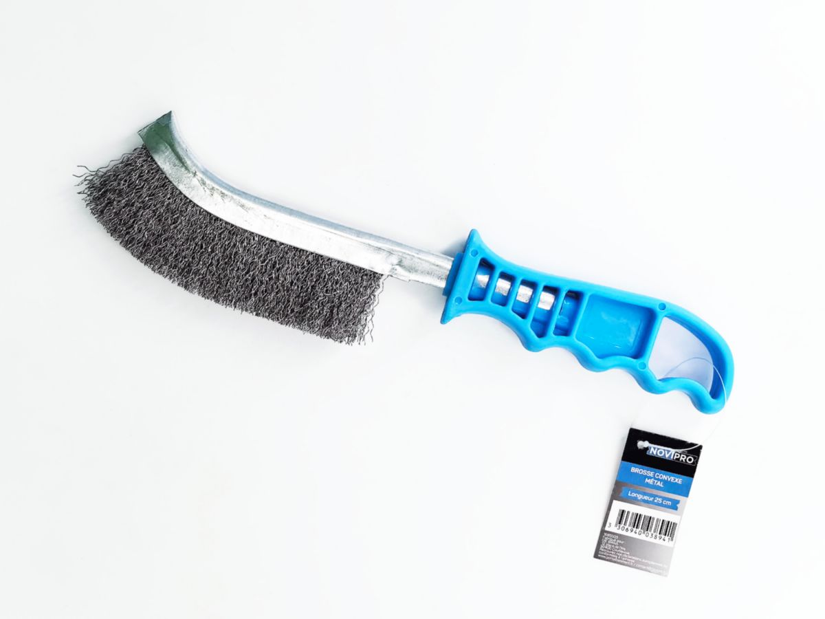 Brosse métallique convexe Novipro