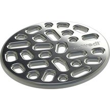 Wedi Fundo Fino 3.2 grille inox ronde diam 115x5mm Réf. 676800041