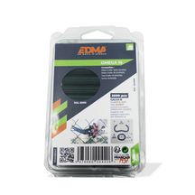 Agrafe plastifiée verte pour grillage souple Omega 16 - Ø 1,3 mm - l. 16 mm - boîte de 2500 pcs