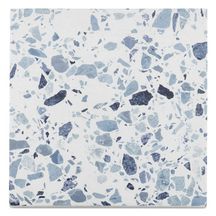 Grès cérame émaillé Barwolf Flakes bleu 18,5 x 18,5 cm KE-17071